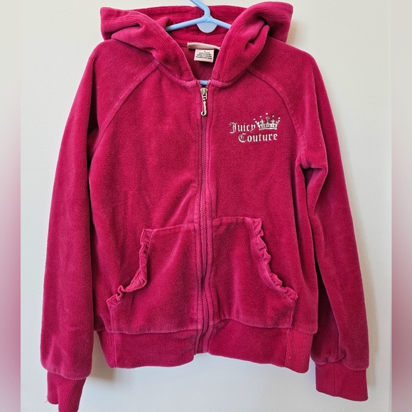 Juicy Couture girls Hoodie and Jogger set Size 7 - Picture 2 of 8